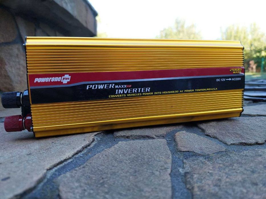 Перетворювач Инвертор Преобразователь напряжения 12в 2000вт(500-9000вт