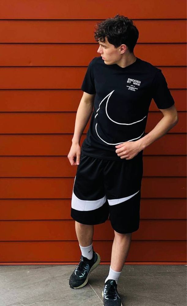 ‼️АКЦИЯ‼️ Футболка Nike big swoosh | Мужская футболка Найк