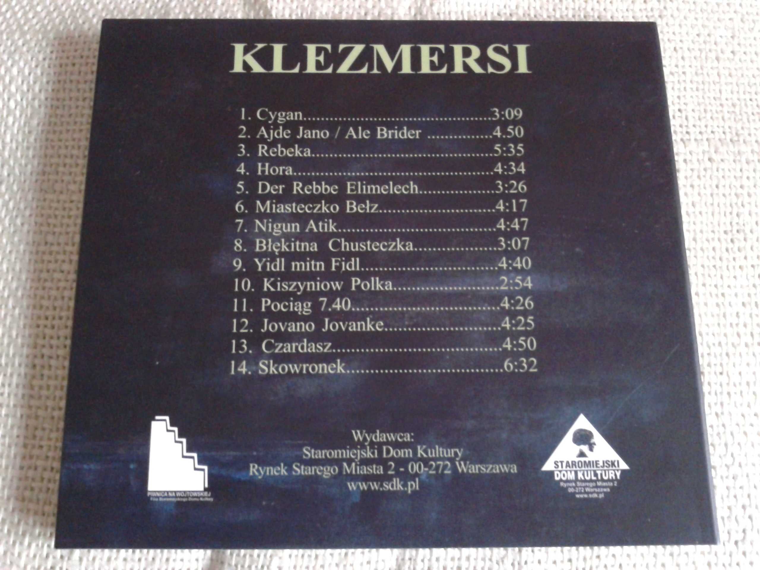 Klezmersi ,Warszawa Singera  CD + autografy