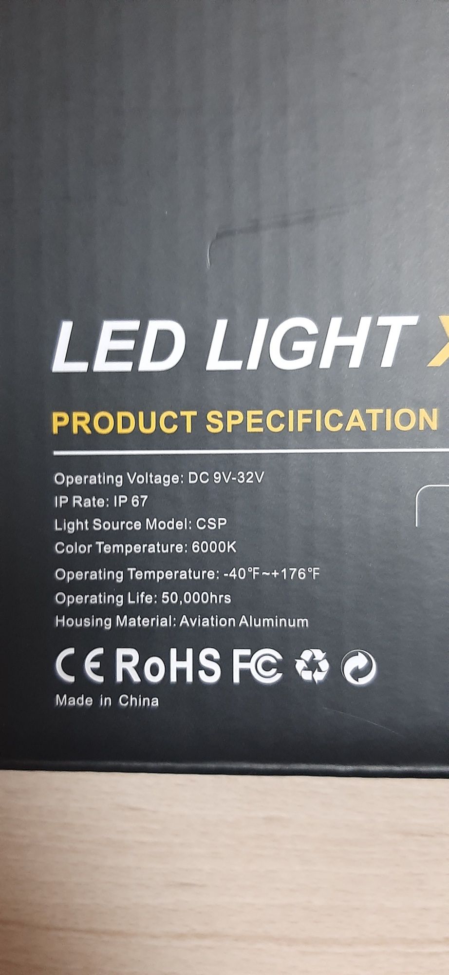 Led H1 нові 6000К