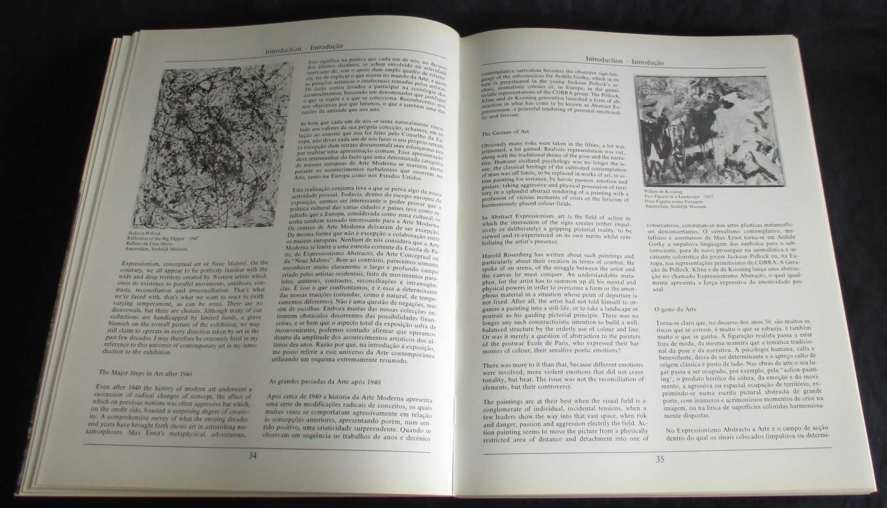 Livro Exposição Diálogo Gulbenkian Arte 1985