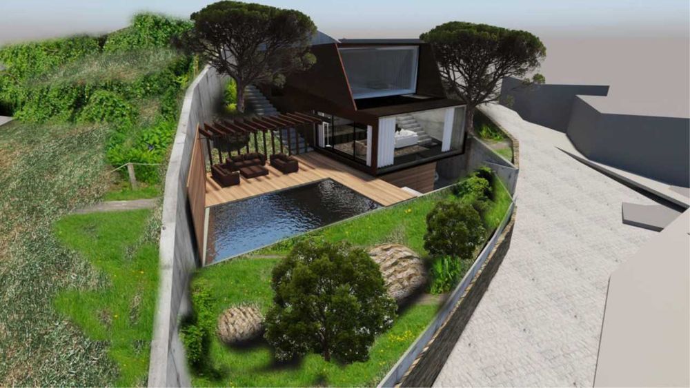 Terreno com vista de Rio