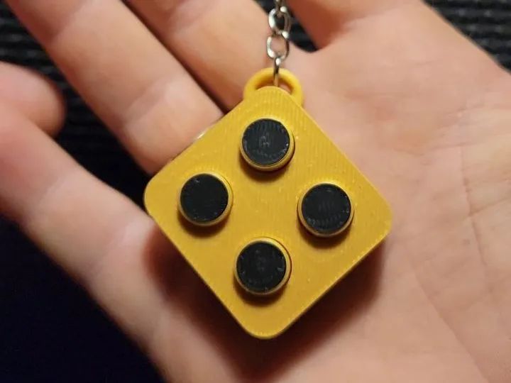 Mini Chaveiro Anti-Stress "Bubble Wrap"