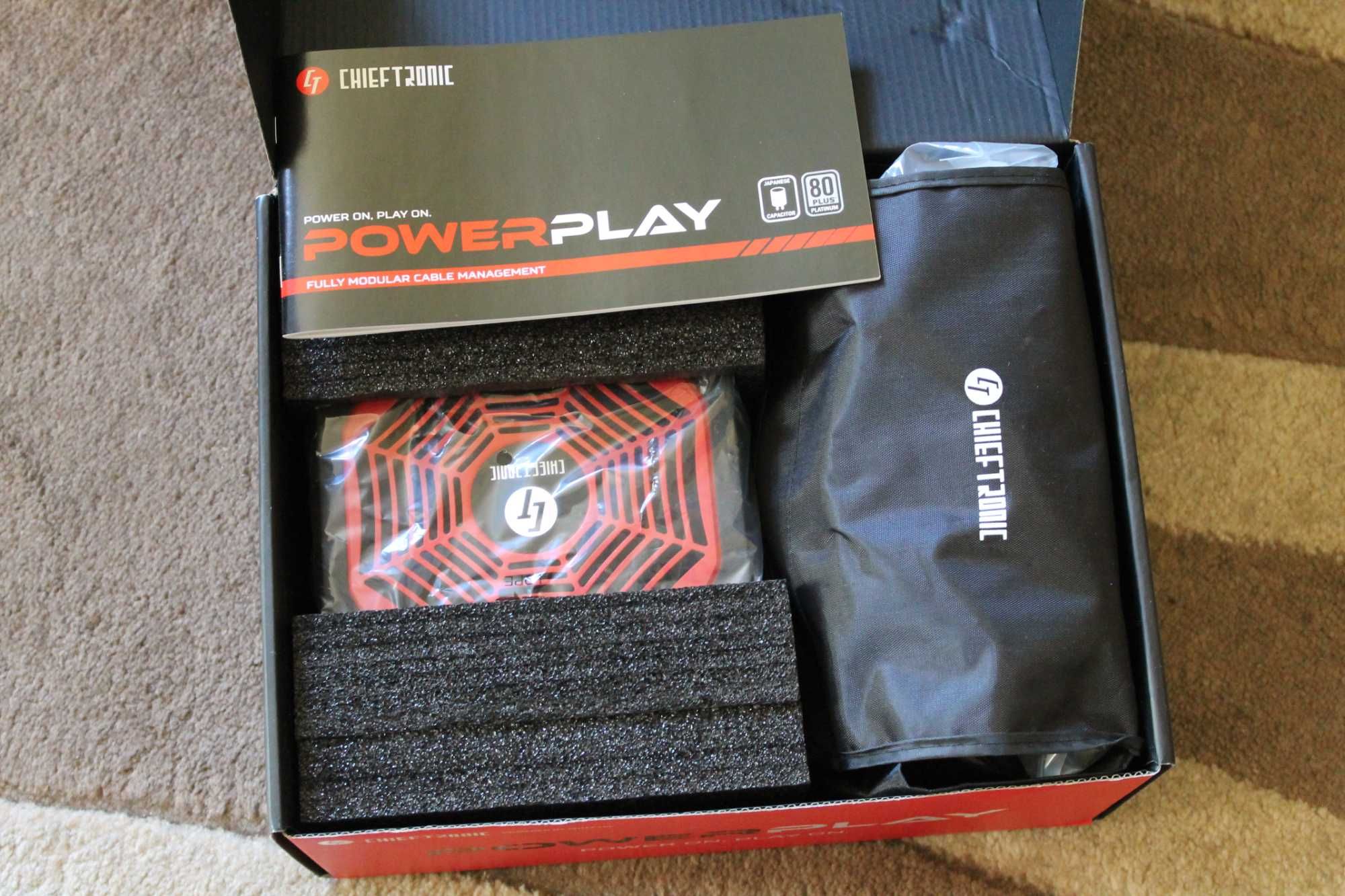 Zasilacz Chieftronic GPU-850FC Power Play 850W 80 Plus Platinum