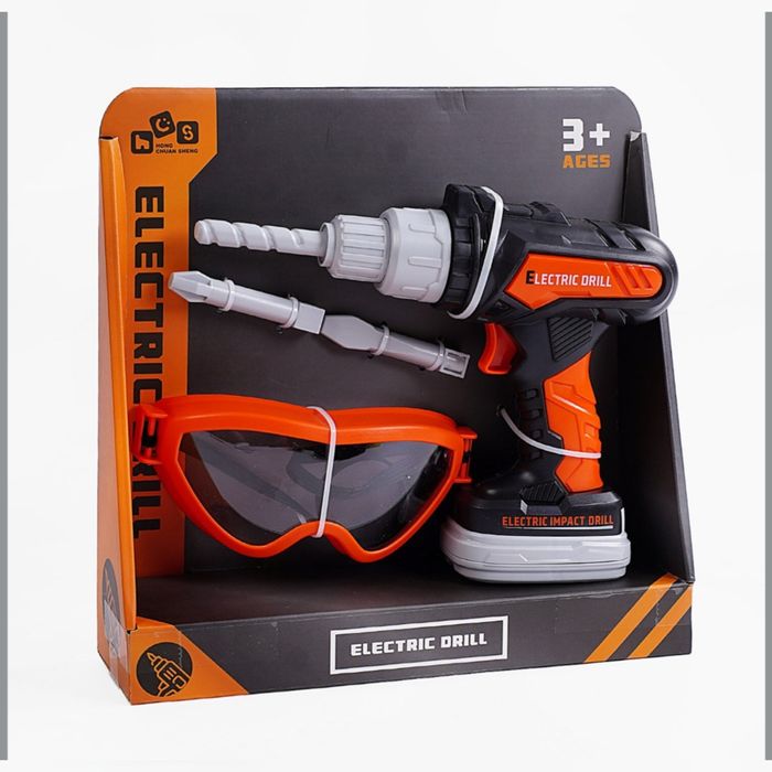 Електричний дриль дитячі інструменти іграшка детская дрель игрушка
