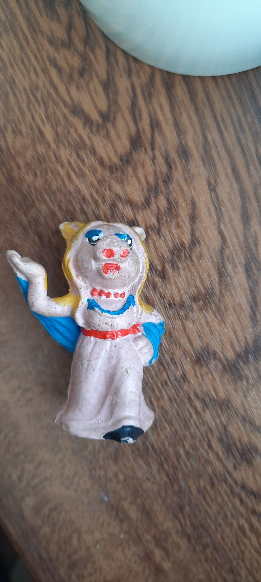 Zabawka prl figurka Miss Piggy Mapety