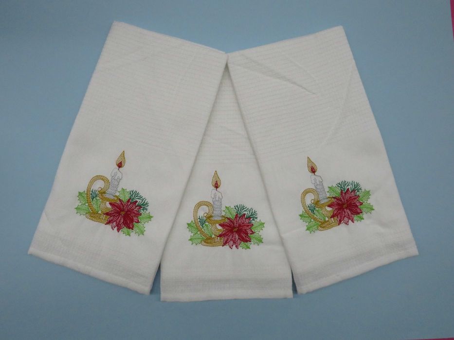 Panos cozinha bordados