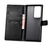 iCarer Wallet Case etui do Samsung Galaxy S23 Ultra skórzany pokrowiec