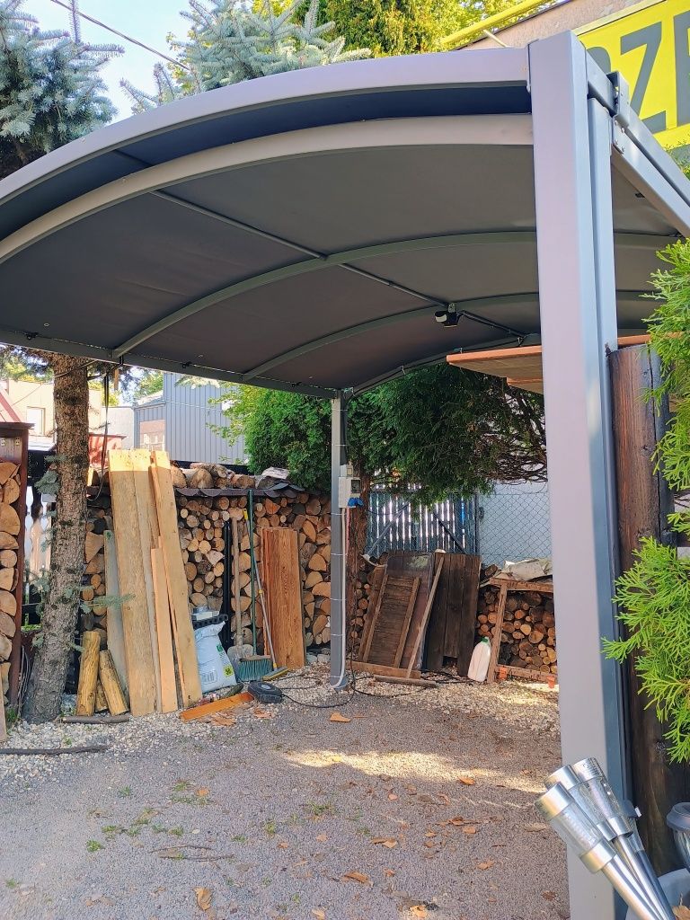 Altana,pawilon,pergola konstrukcja stalowa rozsuwana.