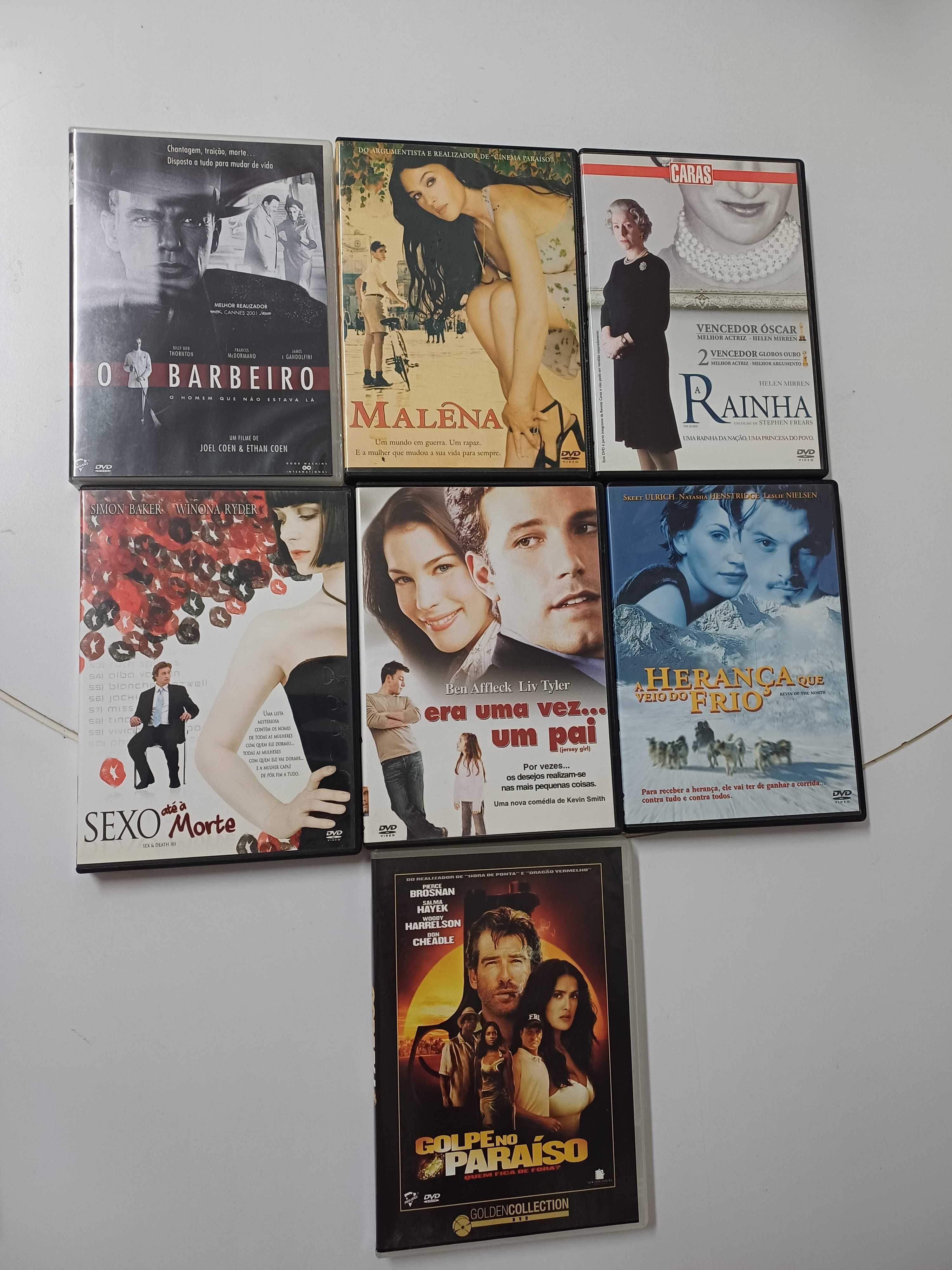 Dvd's de filmes de vários temas 34 unidades