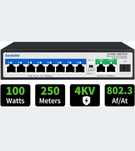 Goalake POE308G Przełącznik PoE, 8-portowy 100 Mb/s