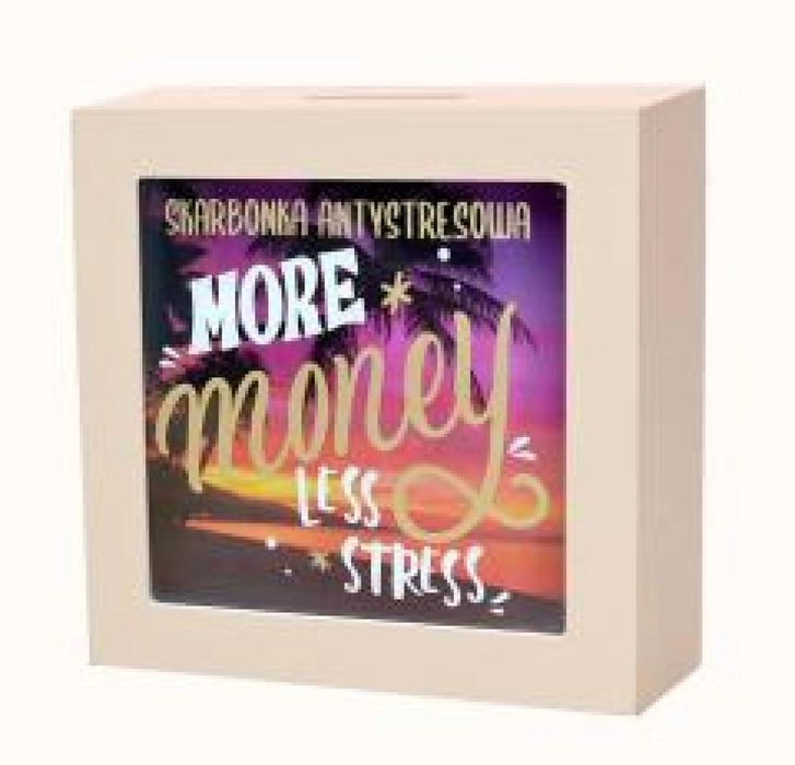 Skarbonka more money oprawa: pudełko
