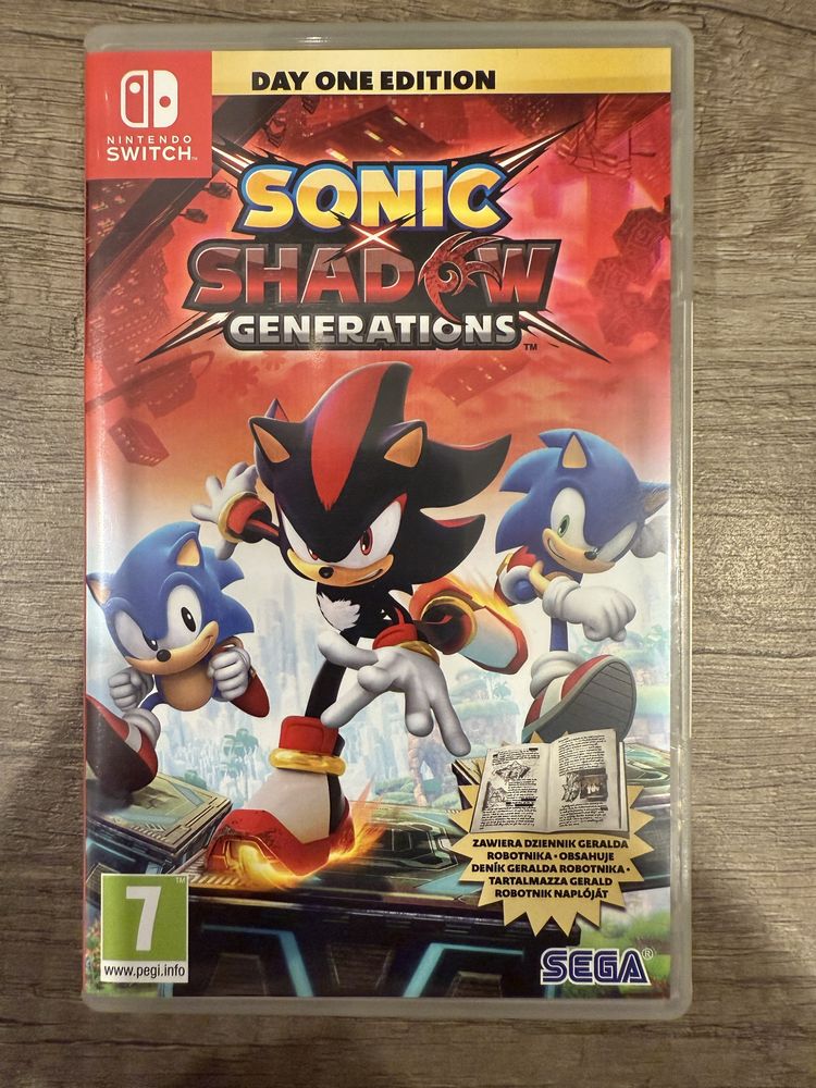 Sonic x Shadow Generations Day One Edition Nintendo Switch