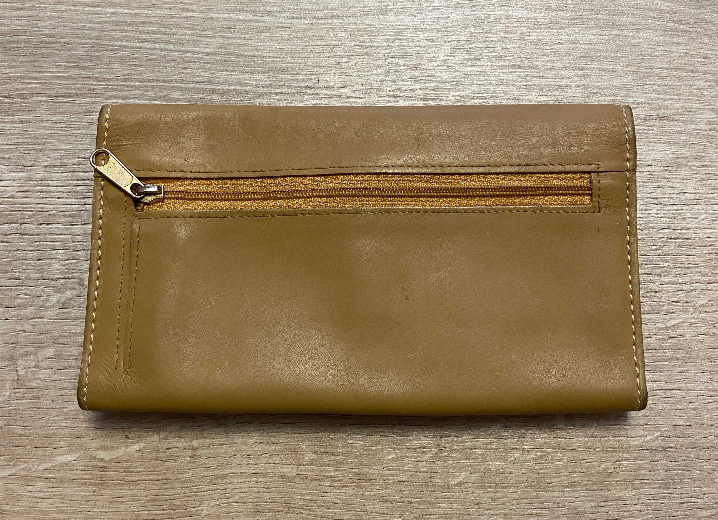 Редкий винтажный Кошелек Coach Bleecker Camel Combination Wallet