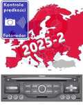 Mapy 2025-2 Radary RNEG MyWay WipNav Peugeot Citroen Fiat Polskie menu