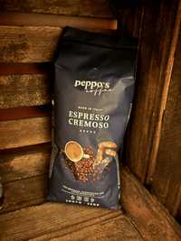 peppo’s coffee włoska kawa ziarnista espresso cremoso 1kg
