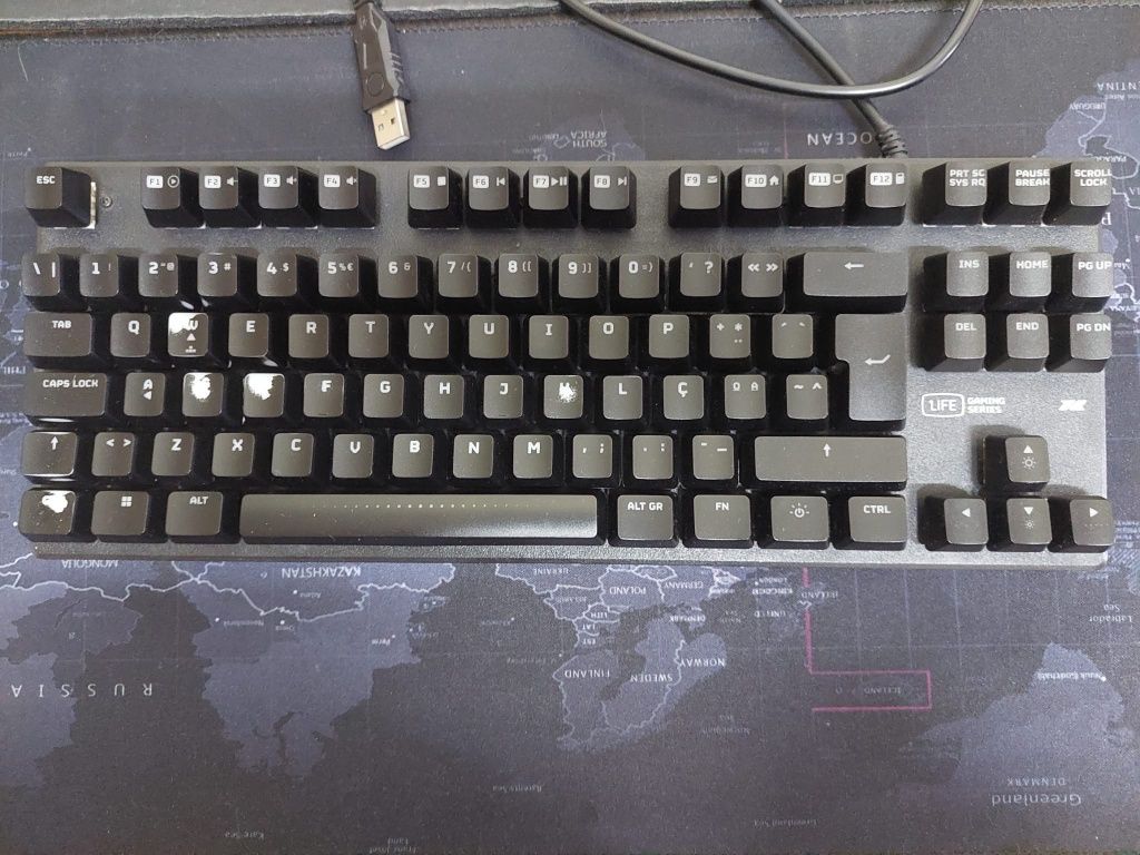 Teclado gaming 1life, red switch, TKL