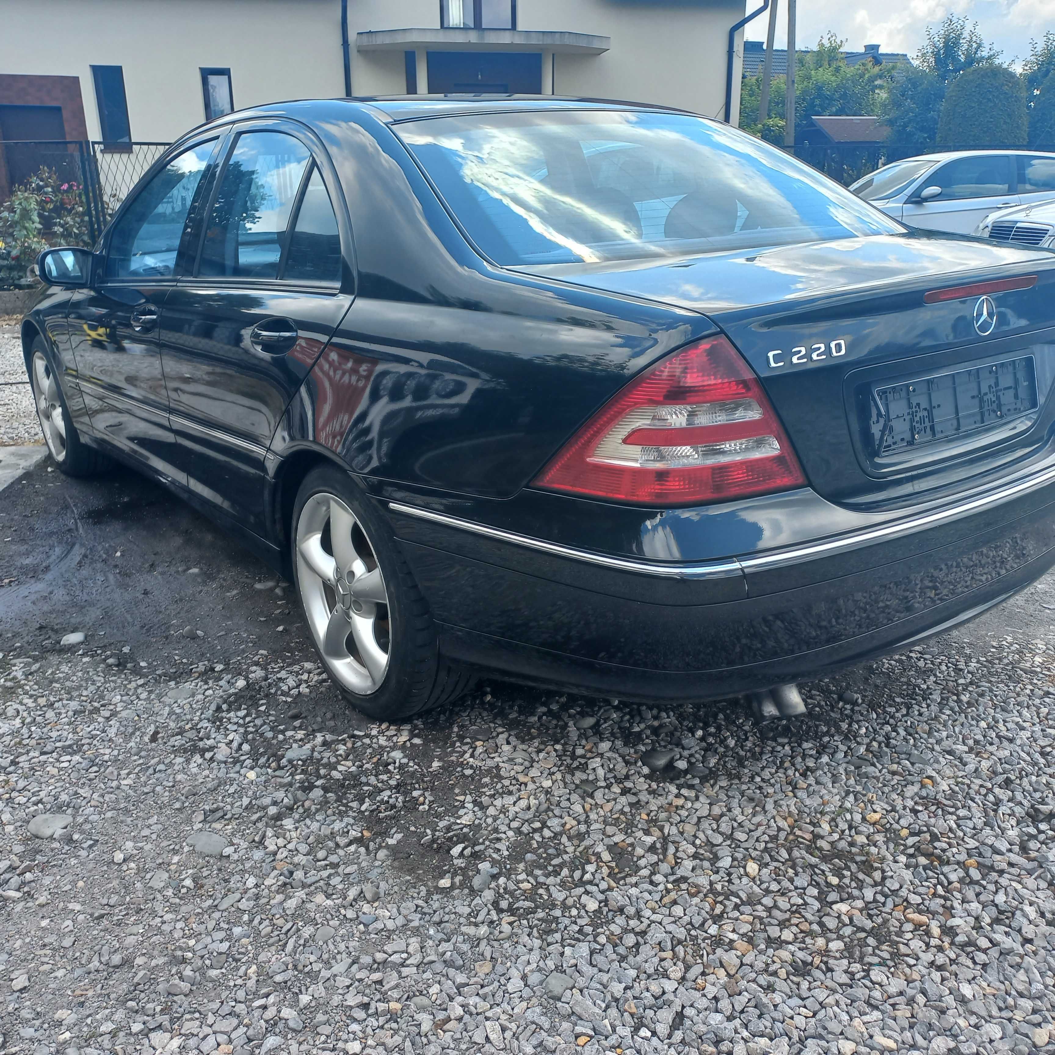 Mercedes W203 2.2cdi A646 Avangarde SKÓRA Lakier C197 Cały na Części