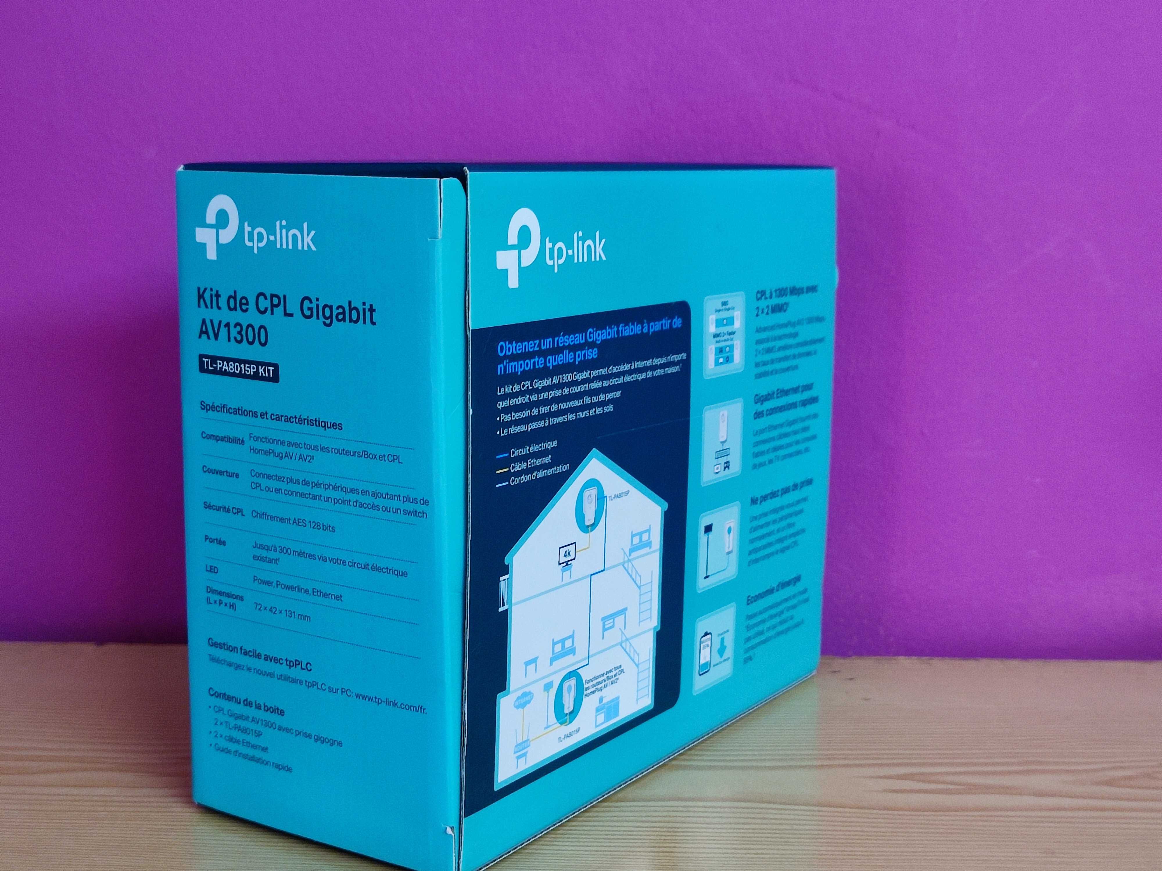 Kit Powerline Gigabit TP-Link AV1300