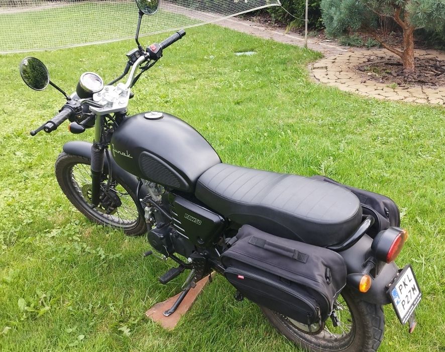 JUNAK RAW 50 /72cm3/ 2022r czarny mat, mały przebieg