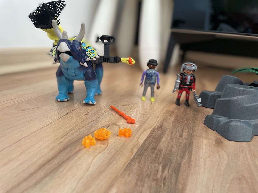 Playmobil 70632 i 70627 Dinozaury