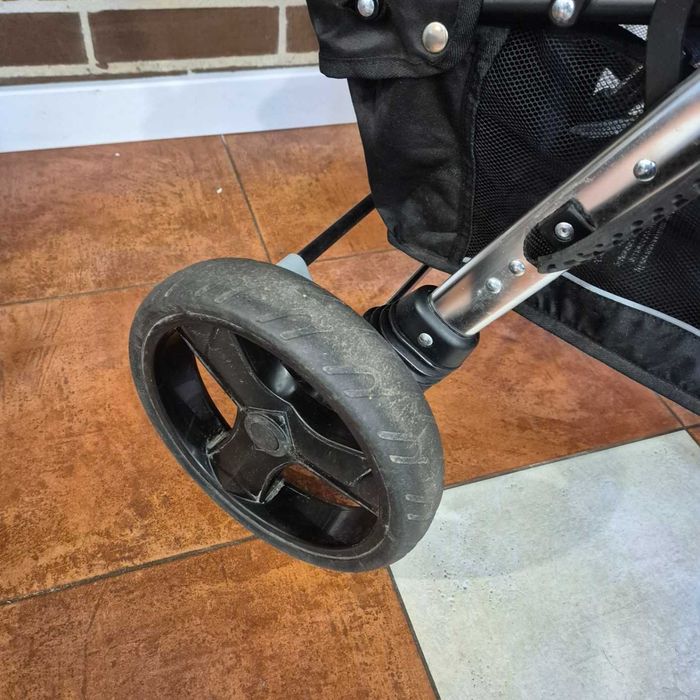 Візочок прогулянковий коляска  Quatro Monza.Сірий.