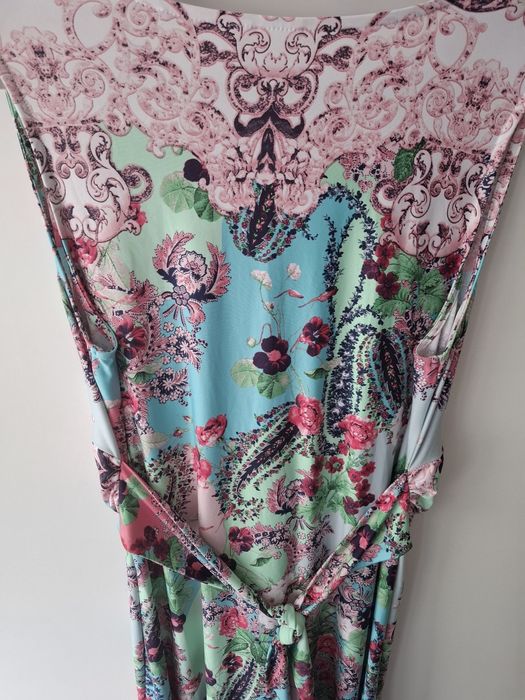 Sukienka maxi bonprix rozmiar 48/50