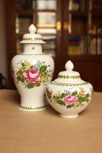 Amfora i bombonierka porcelana Unterweissbach