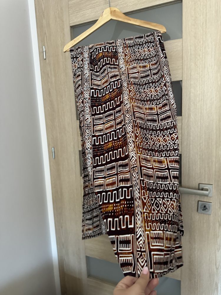 dwustronna chusta oversize turba chusta na głowę ZEBRA STORE