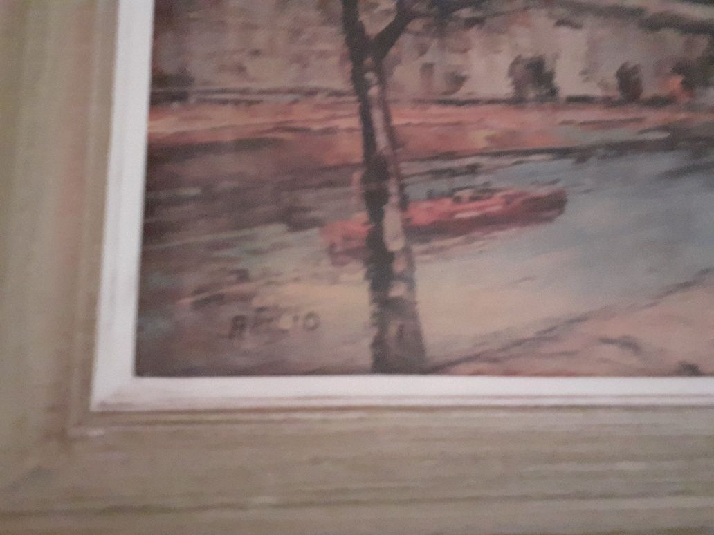 Pintura em tela Attilio COLECIONADORES