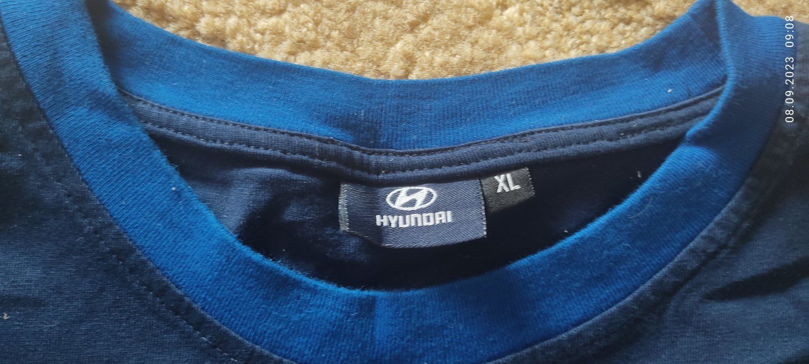 Мужская футболка  Hyundai (xl)