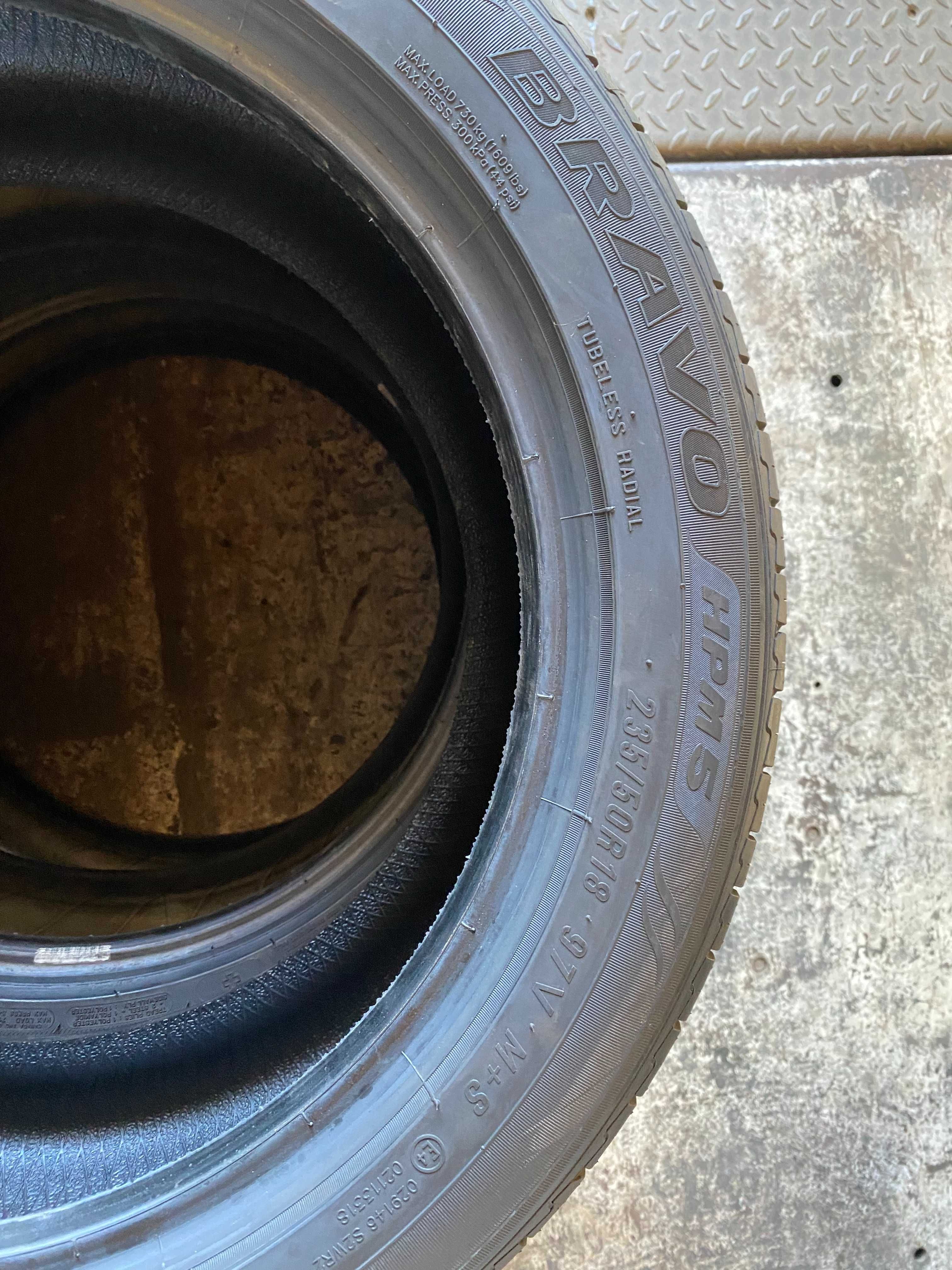 Sprzedam opony Maxxis Bravo HPM5 – 235/50 R18 97v– letnie DEMO