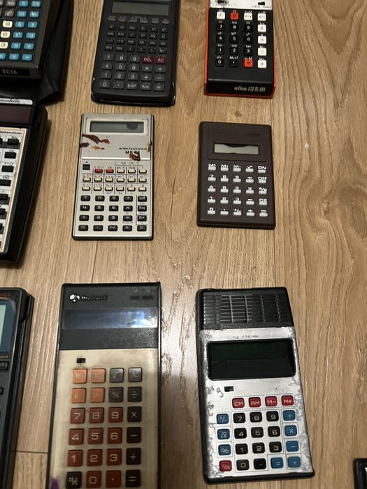 24 Kalkulatory vintage prl unitra bolek magda