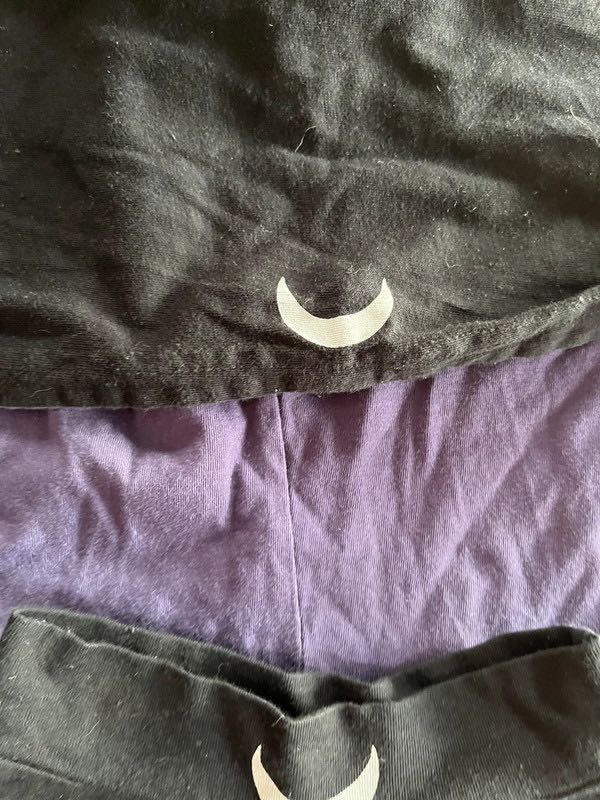 Rogue + Wolf crop top golf z dużym kapturem księżyc goth alternative