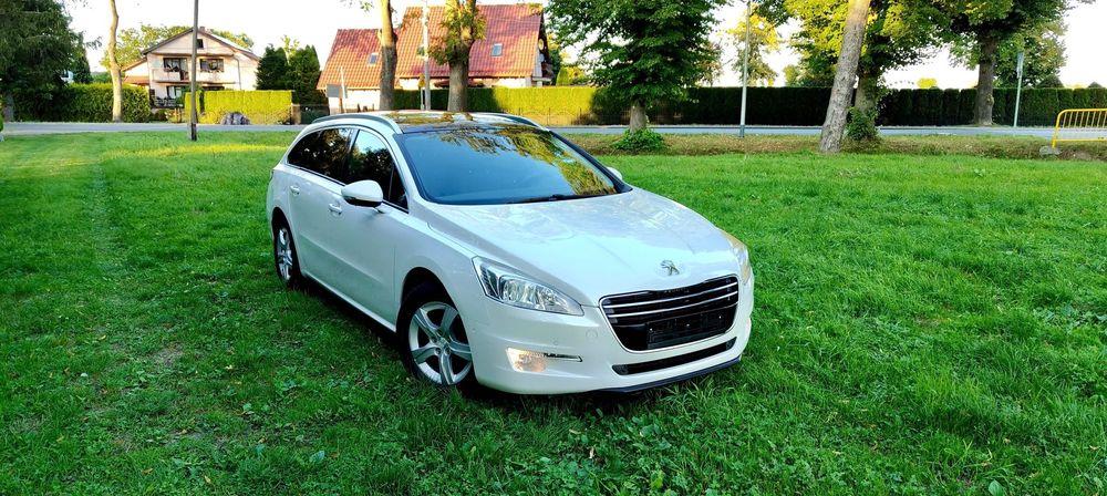 Peugeot 508 Biała Perła navi Pdc zadbany