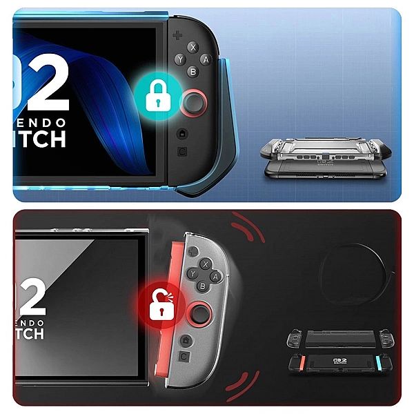 Etui Supcase Blade na Nintendo Switch 2 - czarne