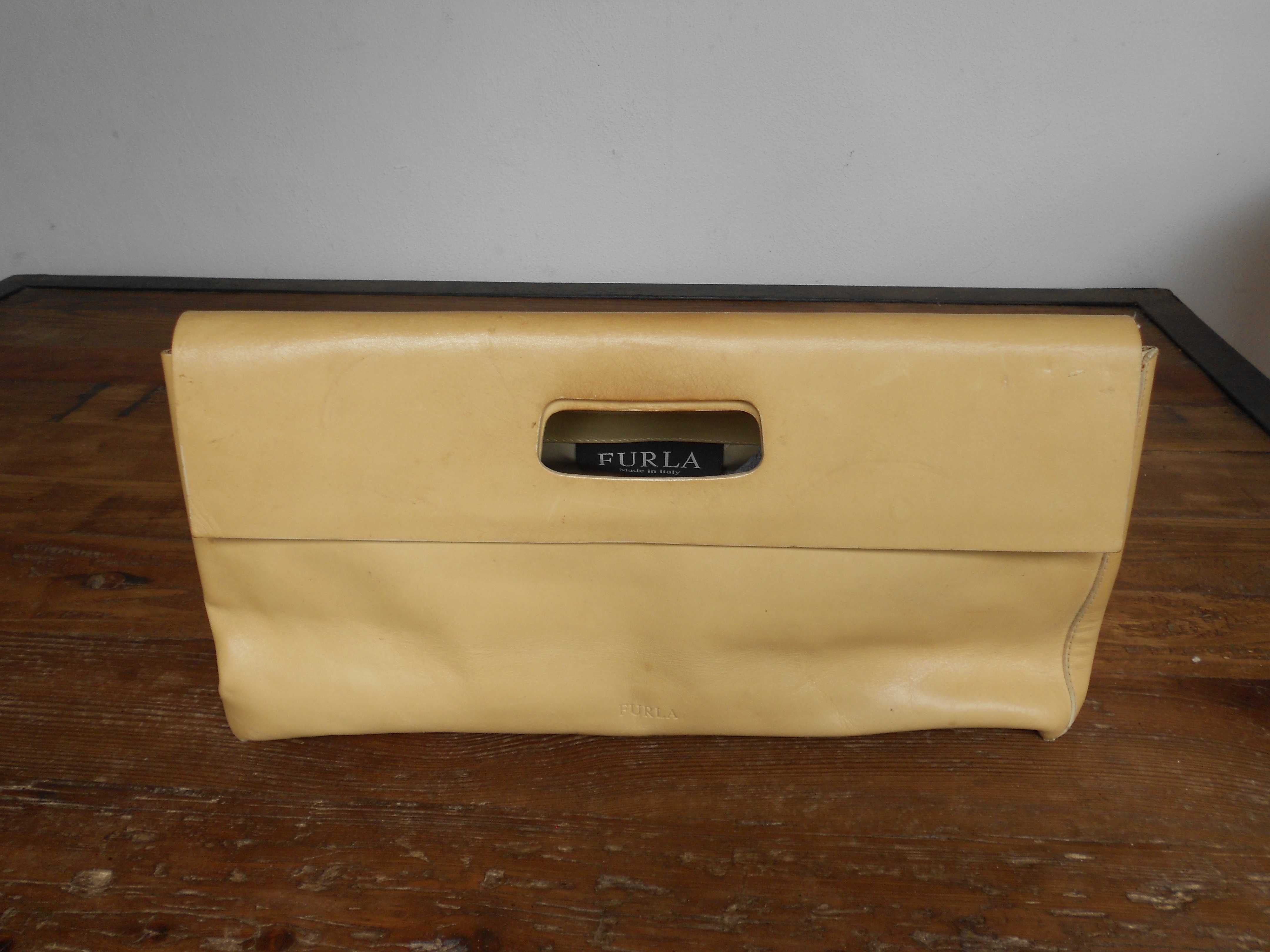 Mala malote pele vintage Furla