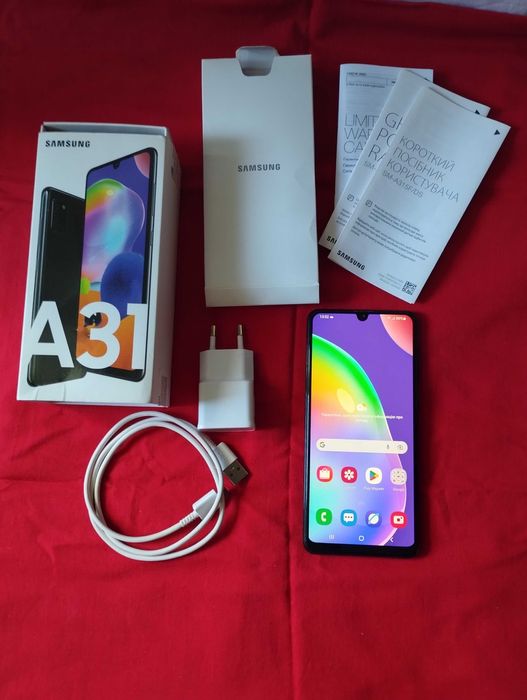 Смартфон,телефон "Samsung Galaxy A31"(SM-A315F/DS),64ГБ б у