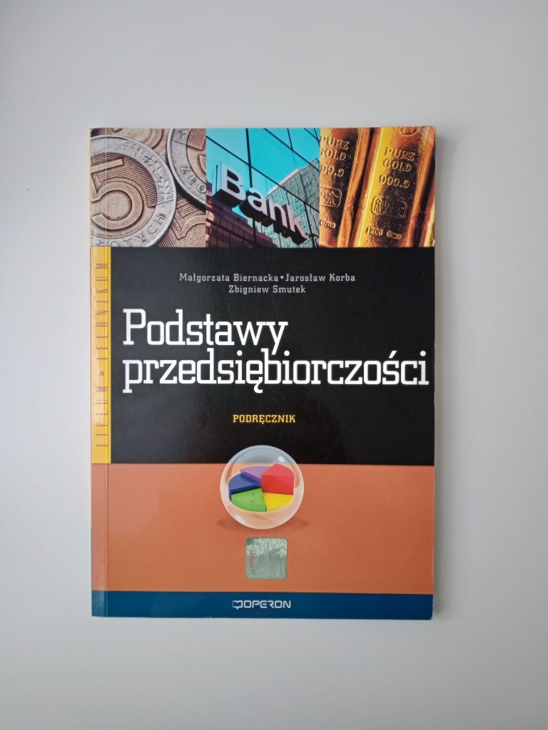 Podstawy przedsiębiorczości podręcznik
Książka wydana w 2010 roku.Auto