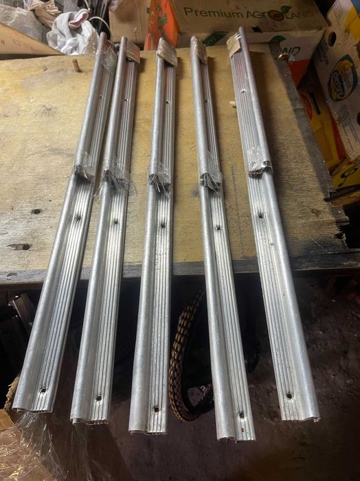 алюминиевые накладки на порог прижимные ваз 2101.2103