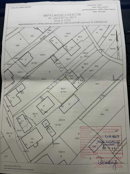 Działka budowlana Jaworzno Jeleń