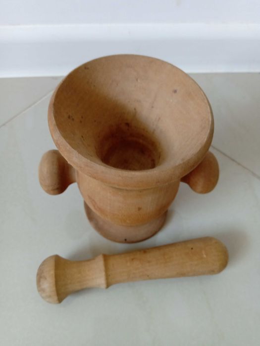 moździerz drewniany