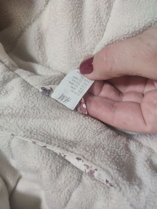 Комбинезон комбез термо зимовий зима комбінезон  h&m 86 92 12 18 24