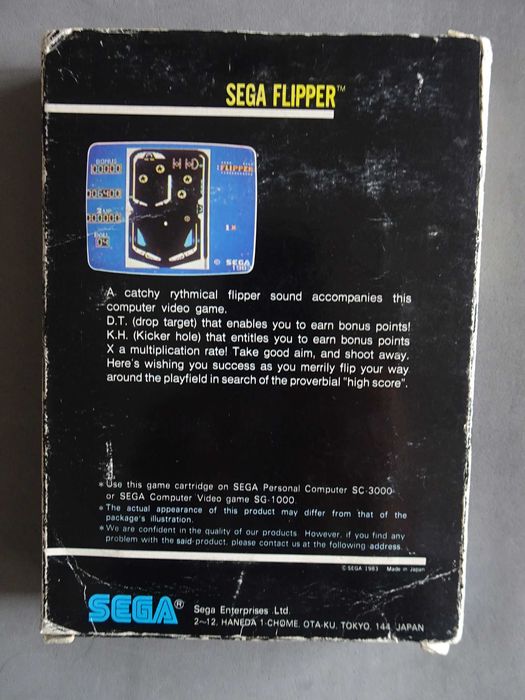 Jogo Sega Flipper