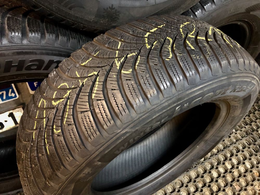 2022r 4 sztuki 195 65 r15 HANKOOK Winter Icept RS2 bdb równe wysokie
