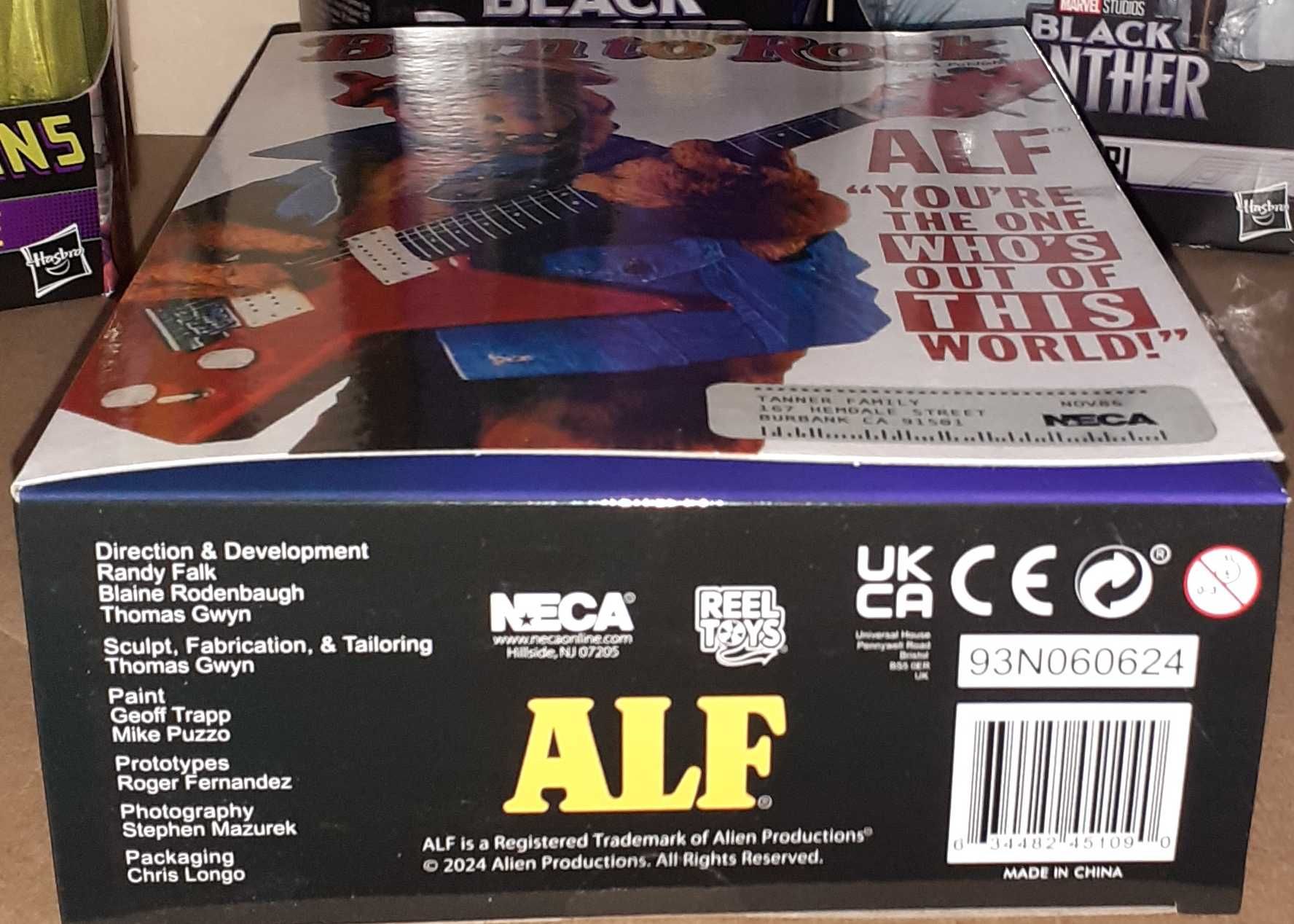 ALF Ultimate Born to Rock Alf Figurka 15 cm NECA