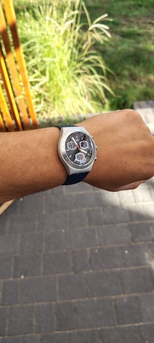 Zegarek SWATCH SWISS IRONY chronograf