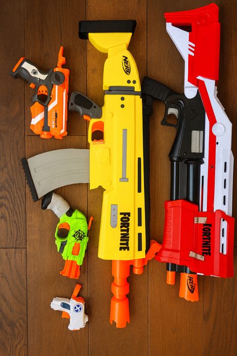 Zestaw wyrzutni NERF – Fortnite, Zombie Strike, Elite