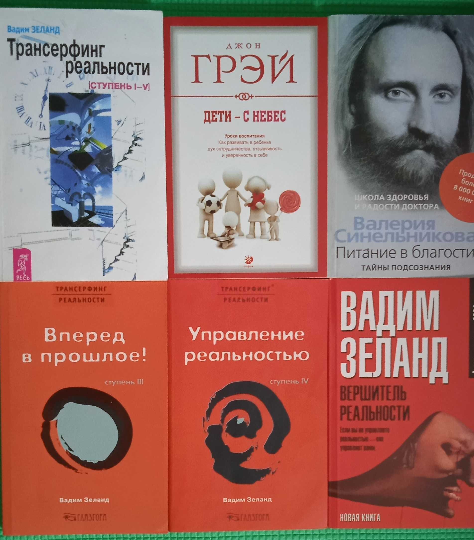 Трансерфинг реальности, Синельников, Дети с небес 8 книг одним лотом