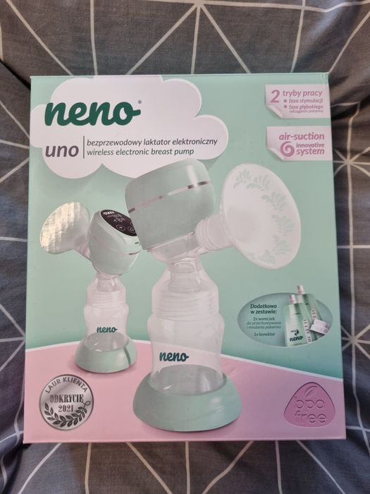Neno Uno – dwufazowy bezprzewodowy laktator elektroniczny